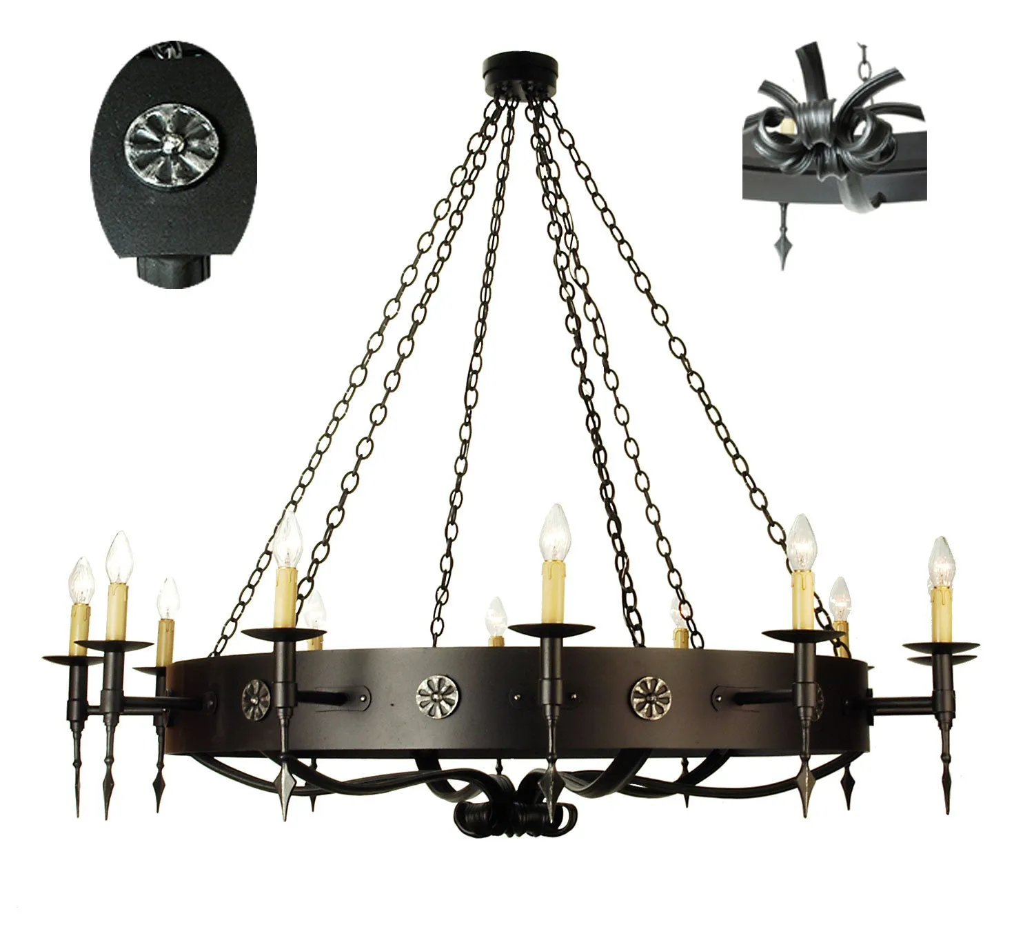 12 Light Chandelier