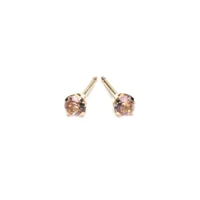 14k Gold Earrings June Birthstone