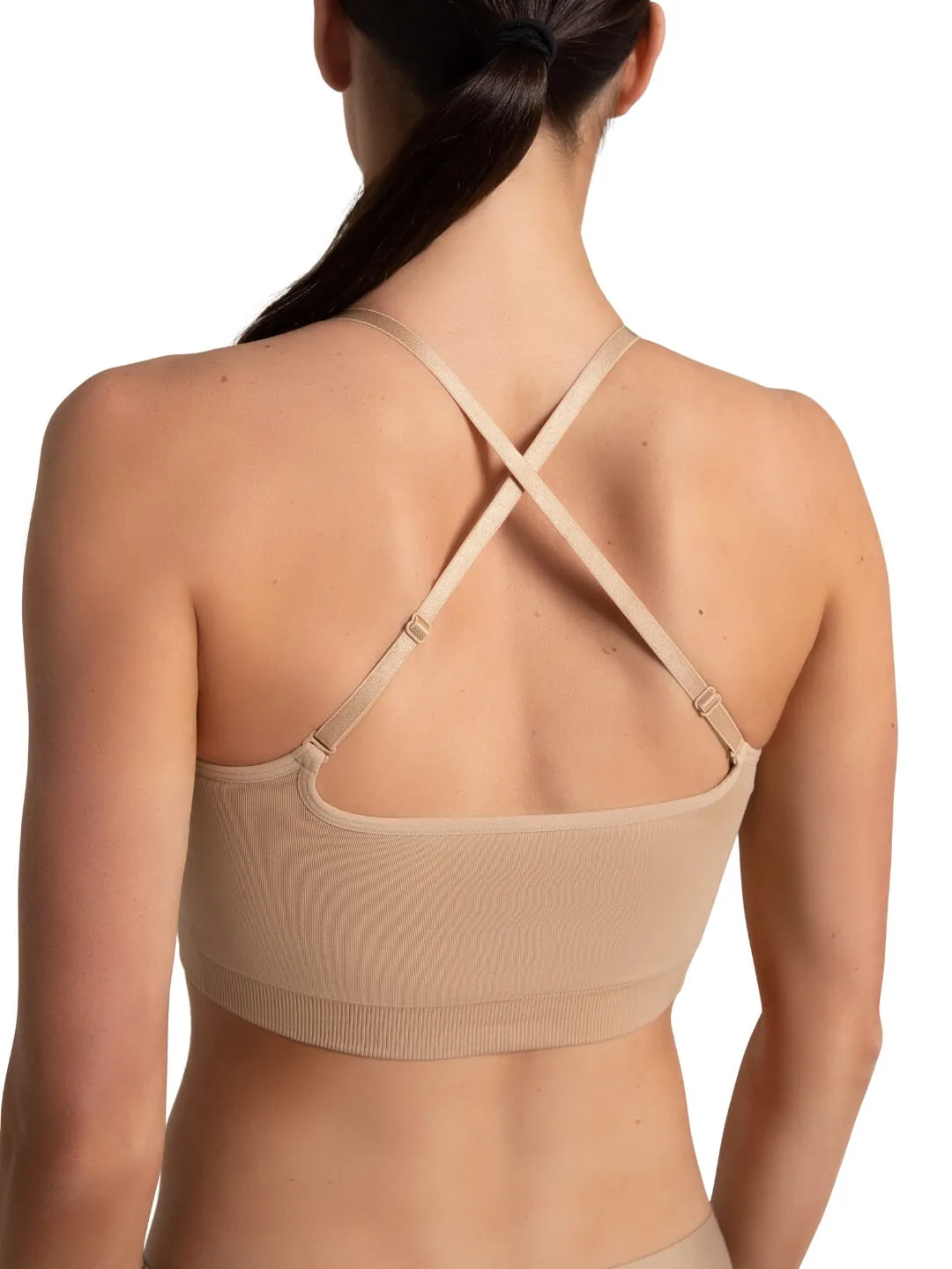 3769W Seamless Convertible Longline Bra - Adult