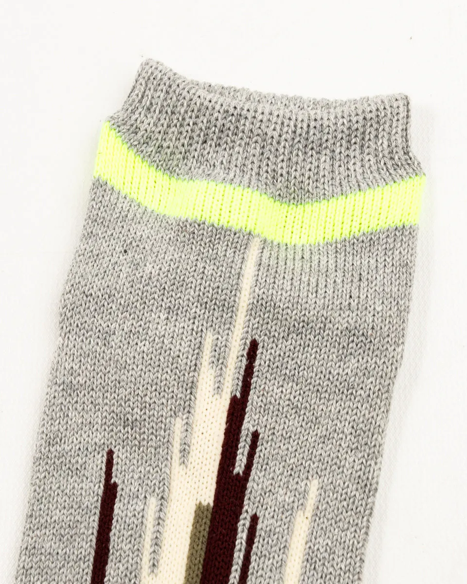 84 Yarns Ortega Ankle Socks - Gray