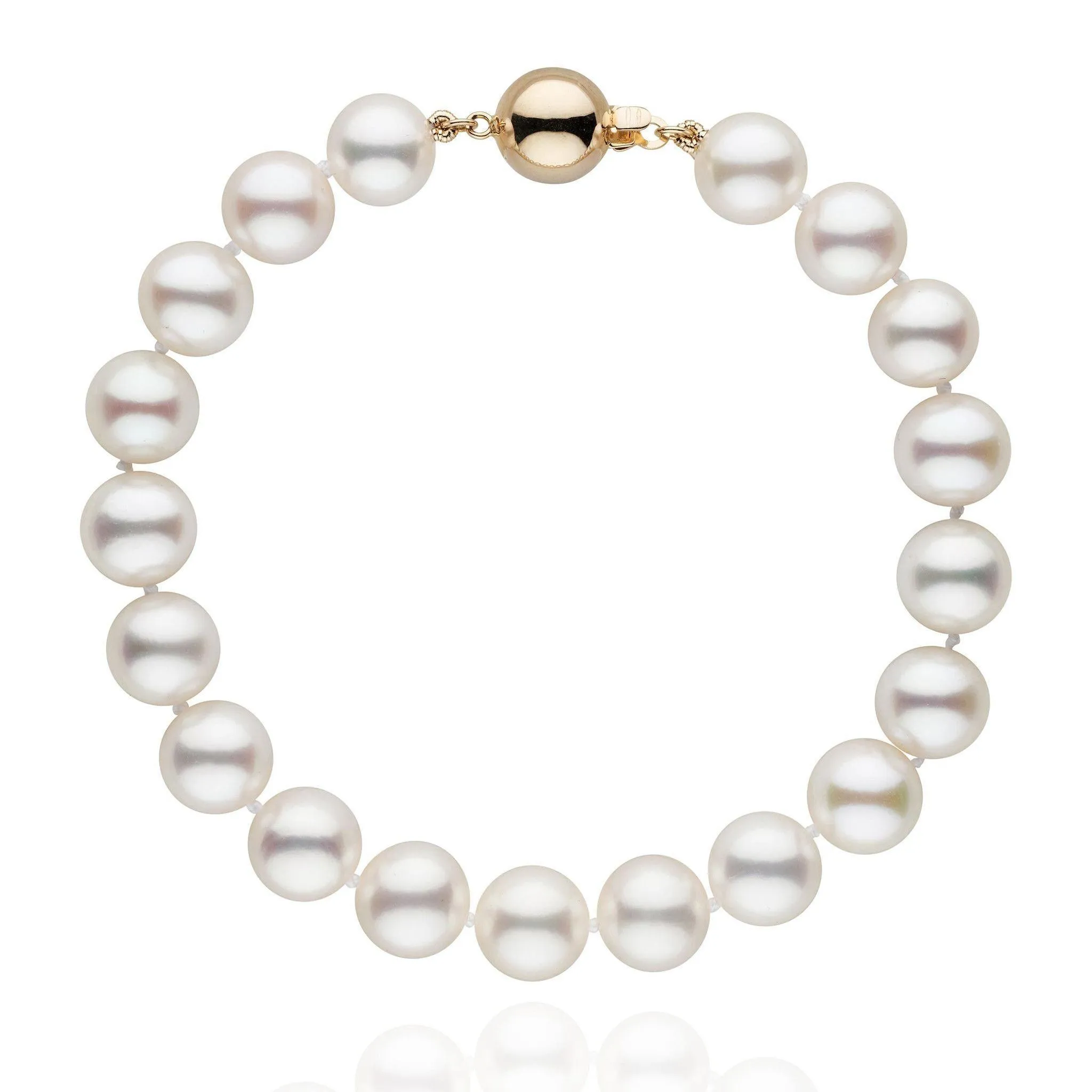 8.5-9.0 mm AAA White Freshwater Pearl Bracelet