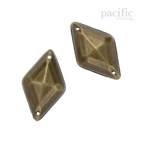 A Pack of Diamond Acrylic Sew on Jewel (3 Colors/2 Sizes)