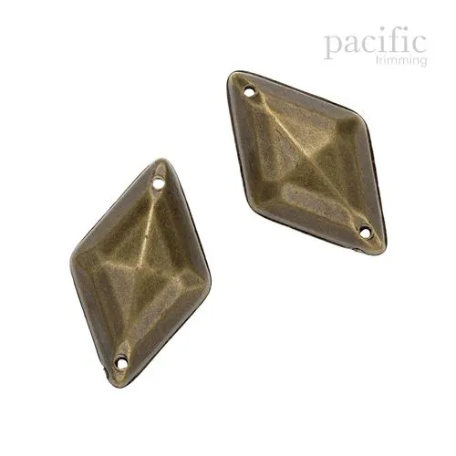 A Pack of Diamond Acrylic Sew on Jewel (3 Colors/2 Sizes)