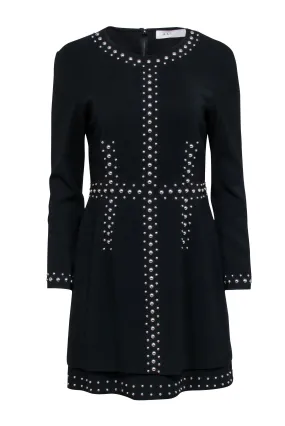 A.L.C. - Black Madison Studded Dress Sz 8