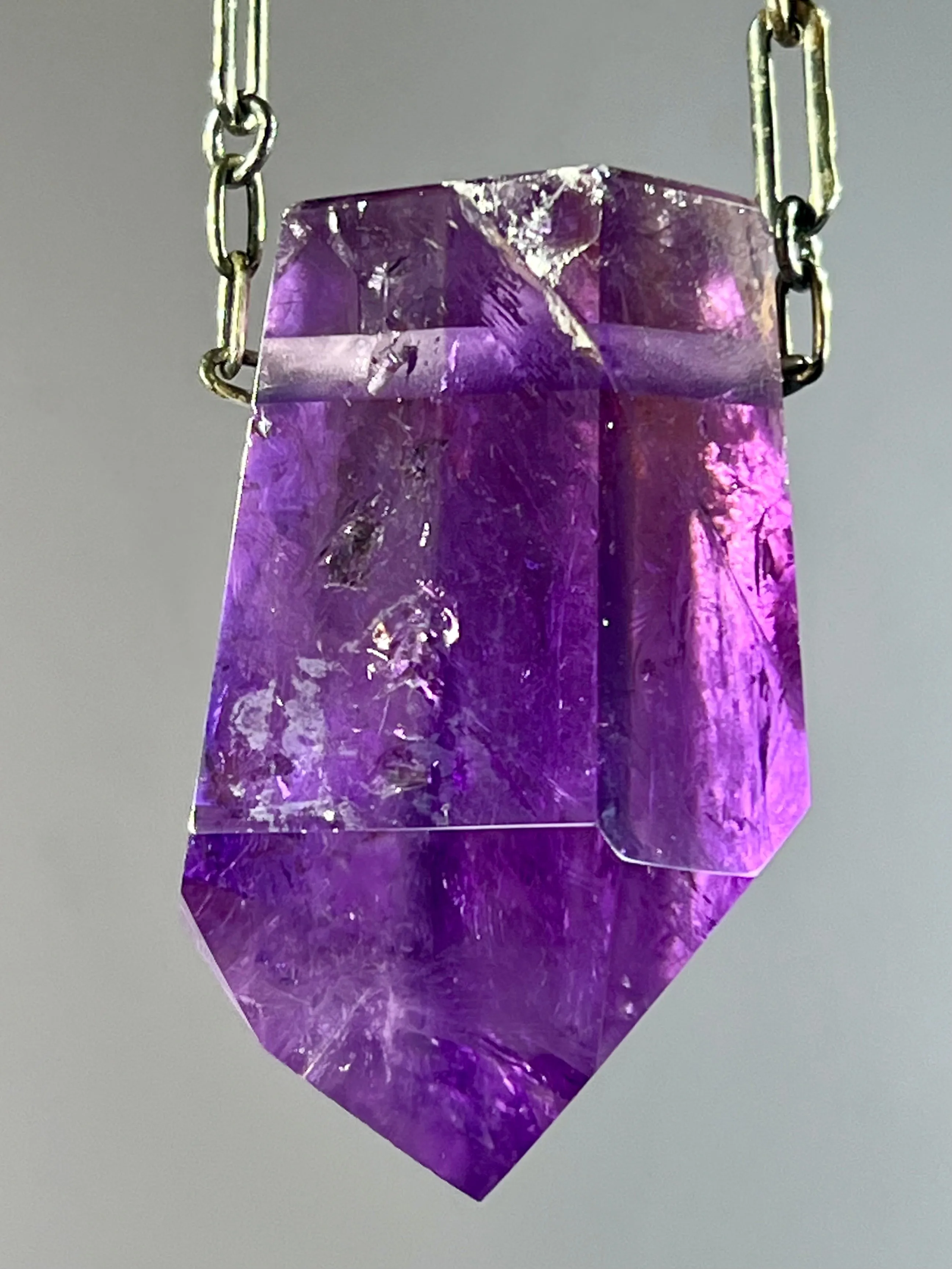 Amethyst Crystal Necklace
