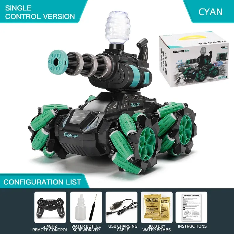 Armored Vehicle Water Spray High Speed Remote Activity Toys