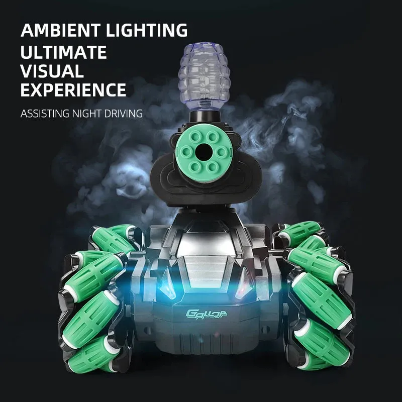 Armored Vehicle Water Spray High Speed Remote Activity Toys