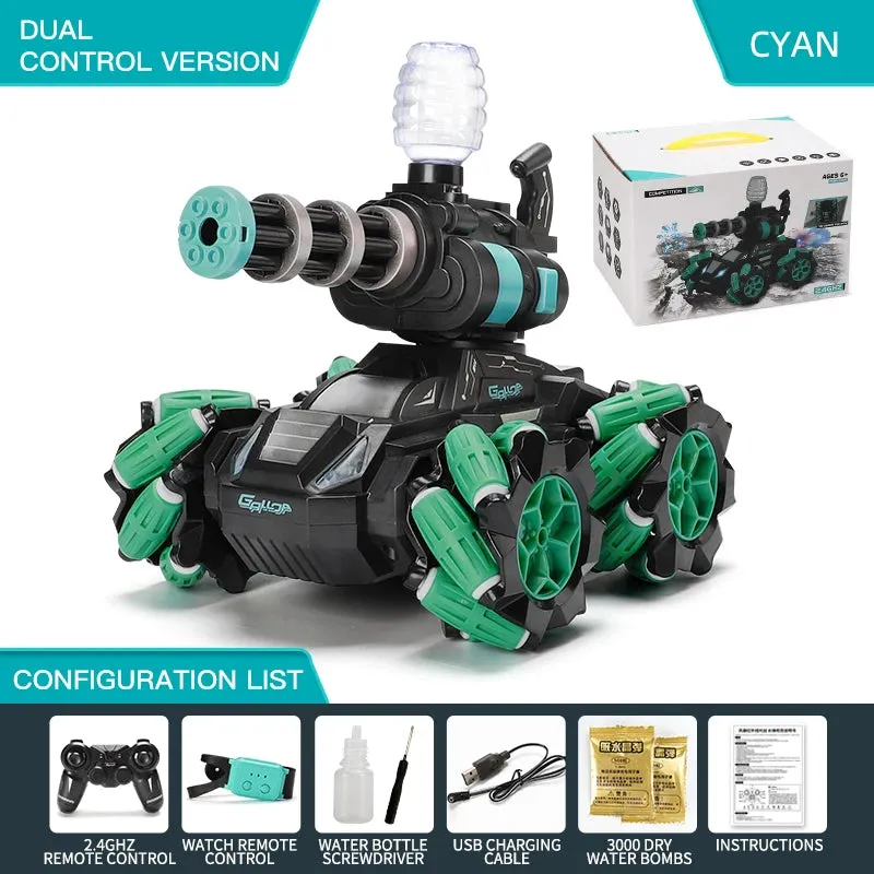 Armored Vehicle Water Spray High Speed Remote Activity Toys