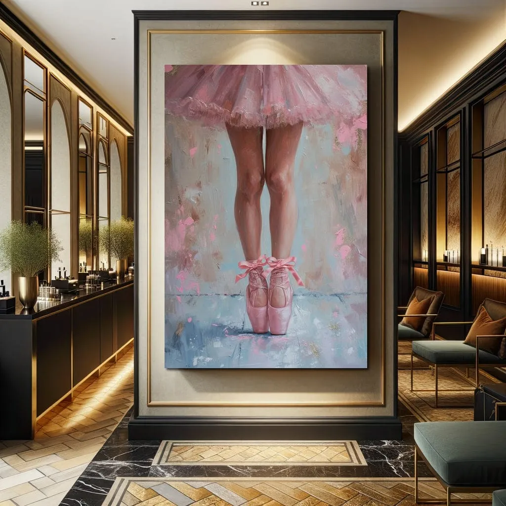 Ballet Dreamscape in Rose Tones