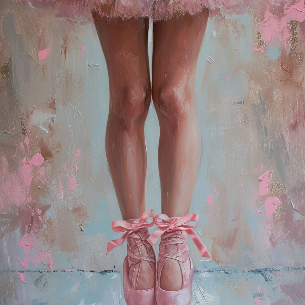 Ballet Dreamscape in Rose Tones