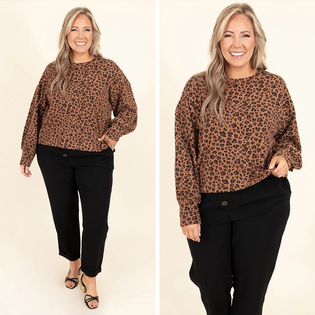 Behind The Spots Sweater, Camel