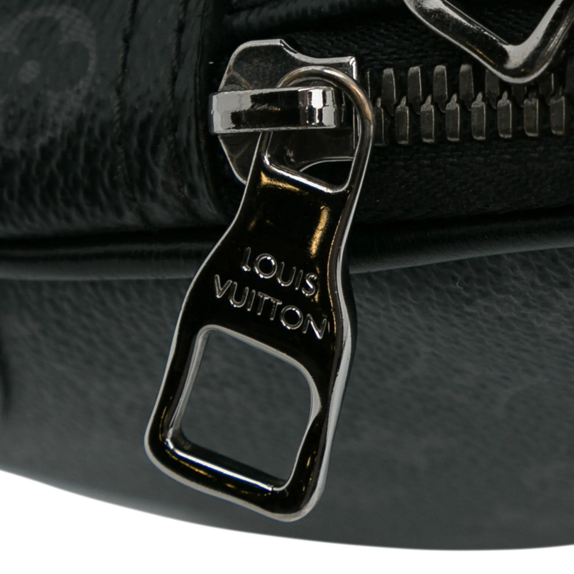 Black Louis Vuitton Monogram Eclipse Amazone Patchwork Sling Bag