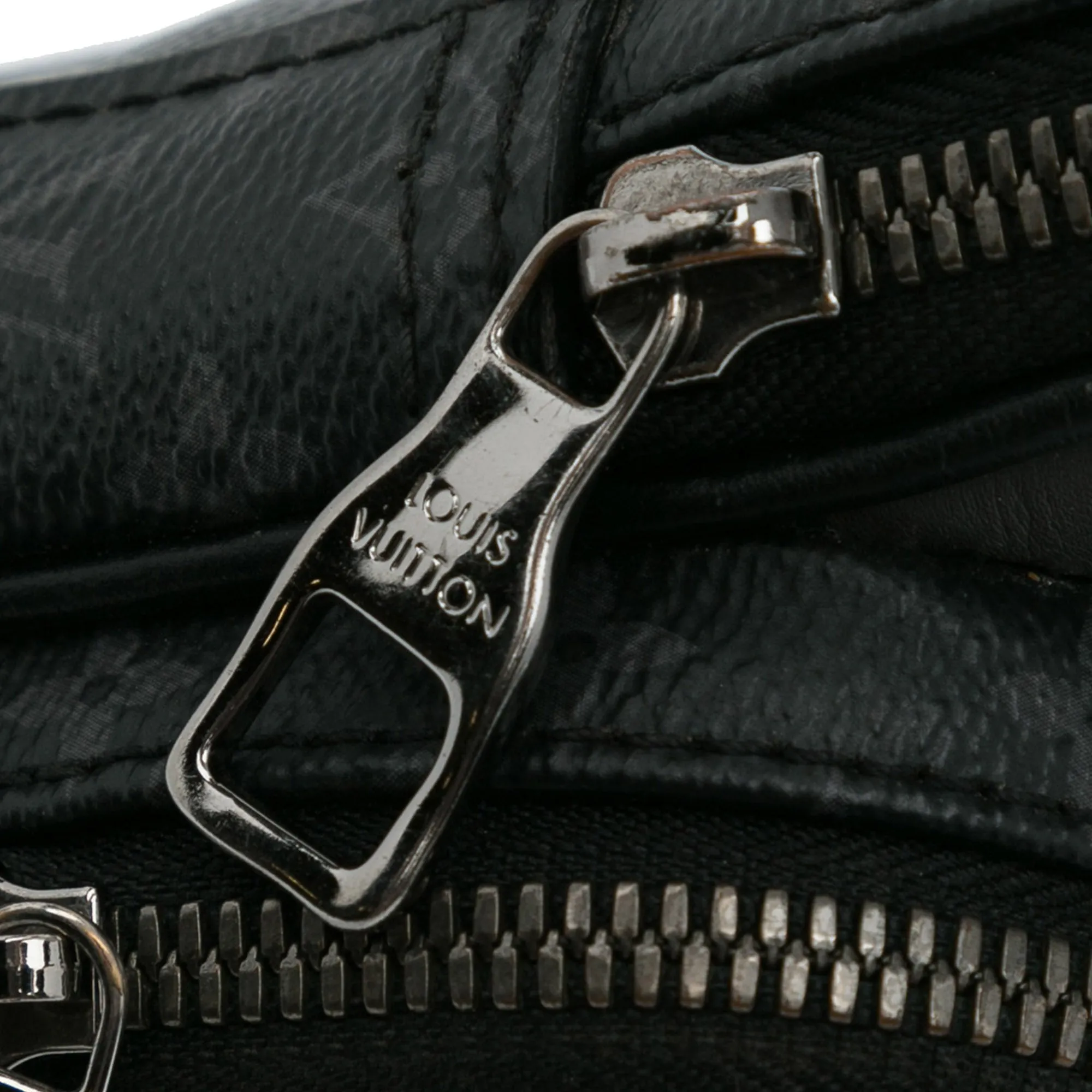 Black Louis Vuitton Monogram Eclipse Amazone Patchwork Sling Bag