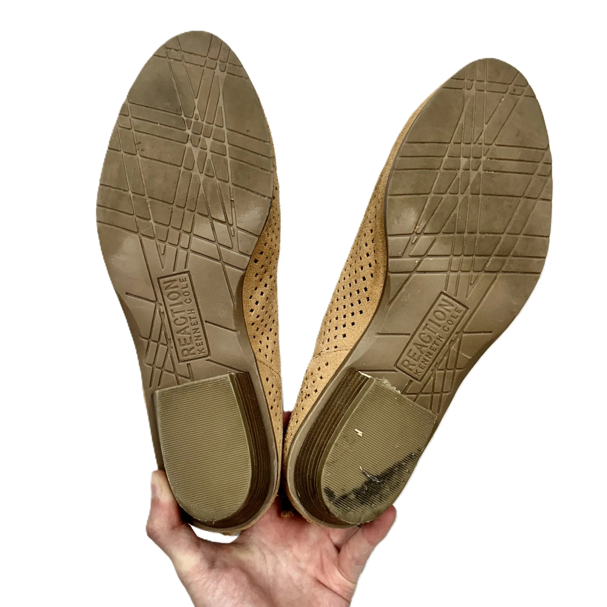 Boots Ankle Heels By Kenneth Cole Reaction In Tan, Size: 9