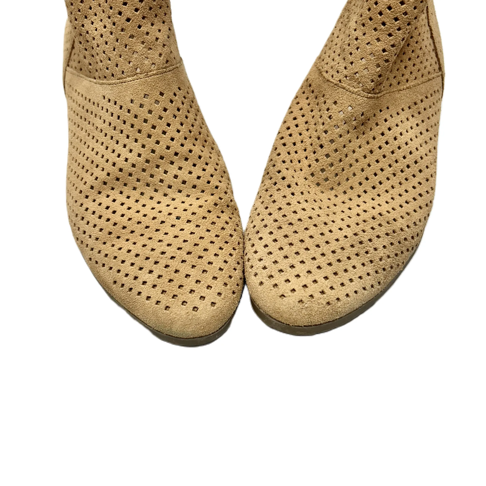 Boots Ankle Heels By Kenneth Cole Reaction In Tan, Size: 9
