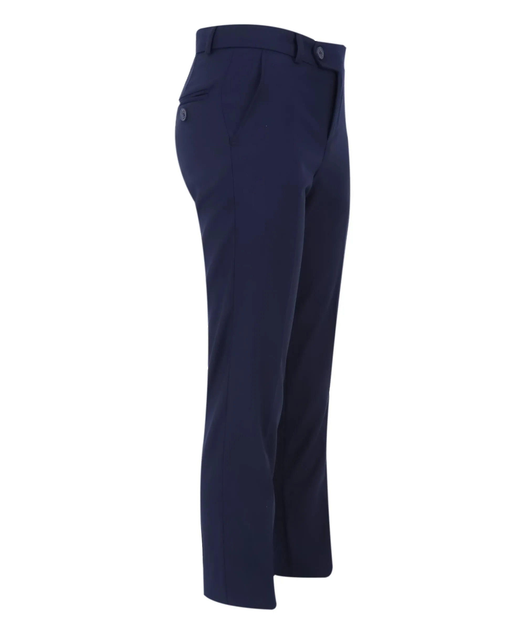 Boys Satin Lapel Paisley Floral Tuxedo Suit Set - Blue