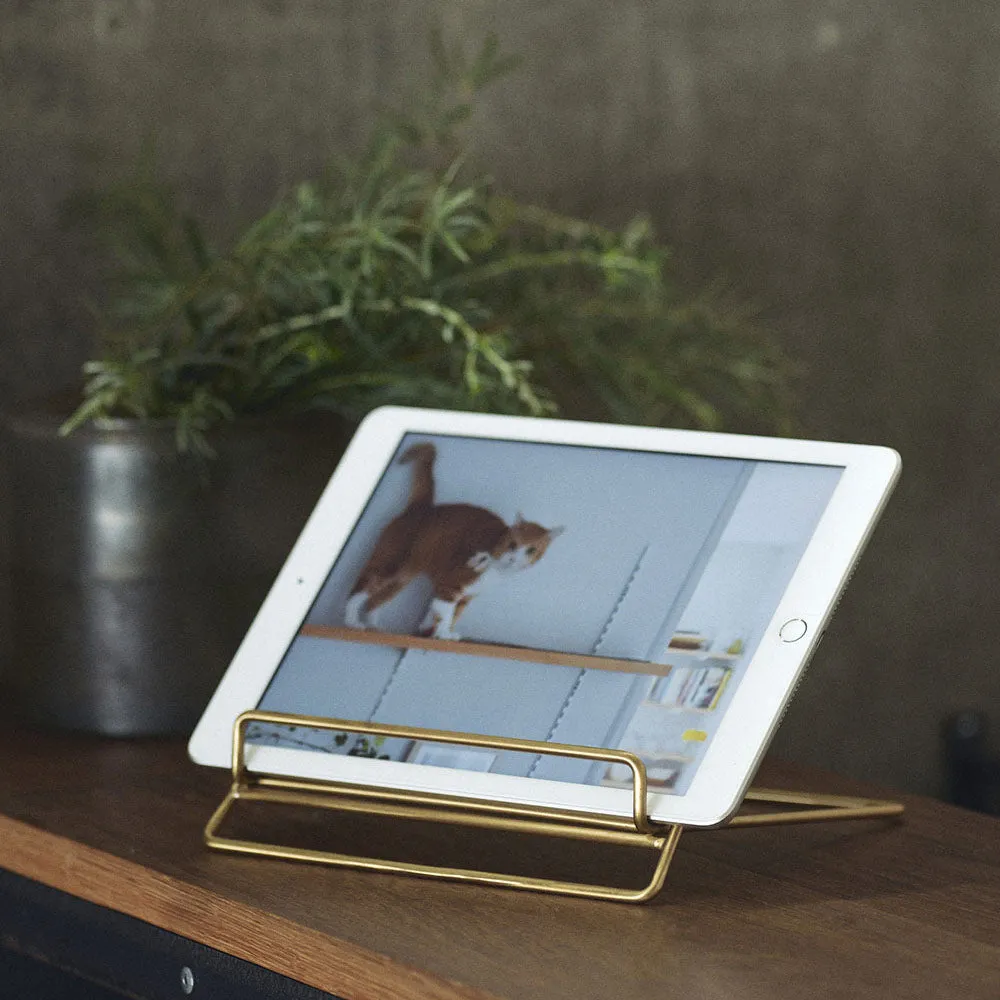 Brass Book Stand