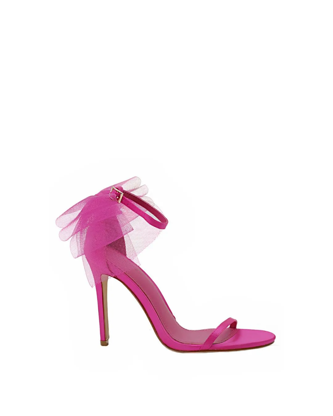 Camila Mesh Bow Stiletto Heel