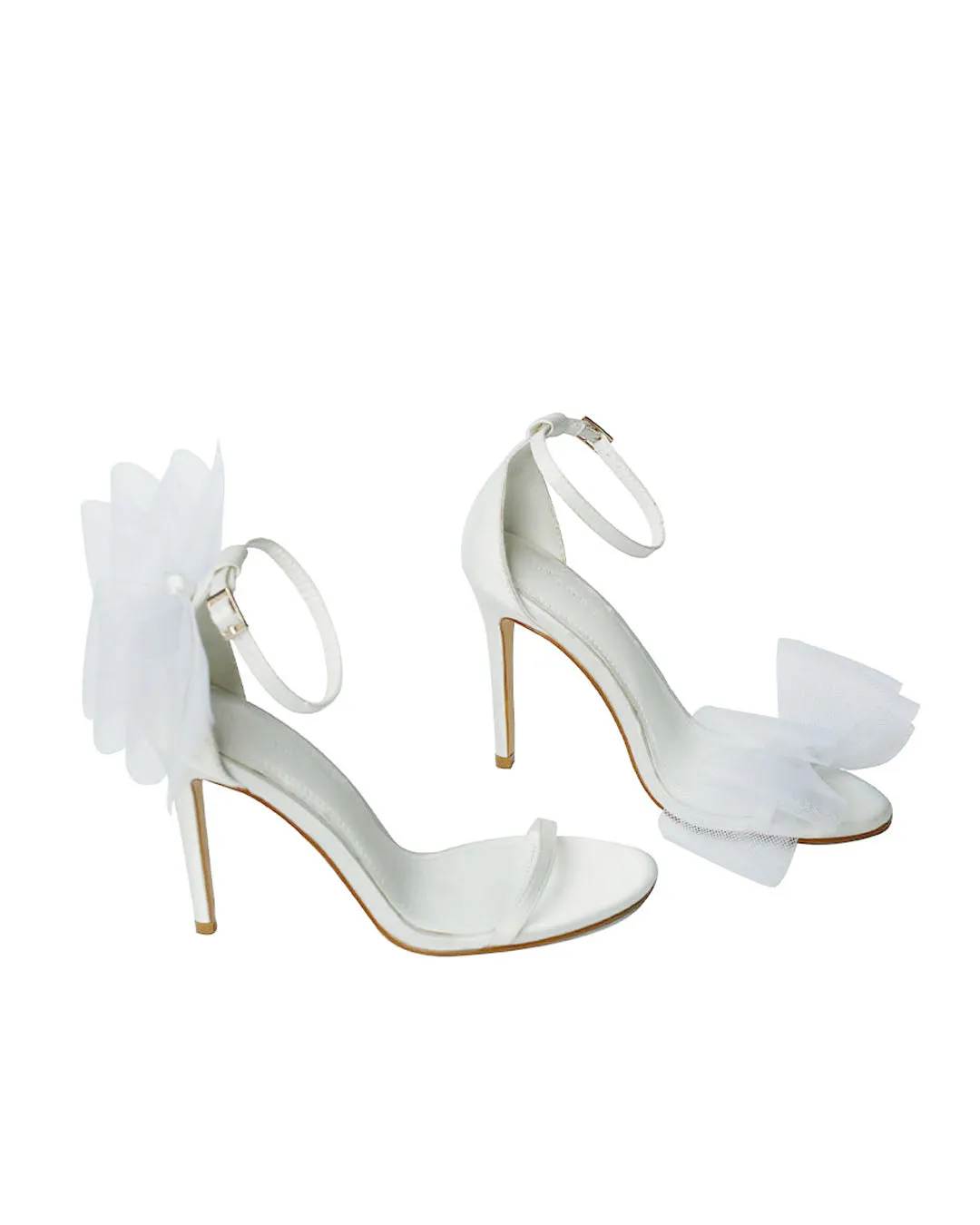 Camila Mesh Bow Stiletto Heel