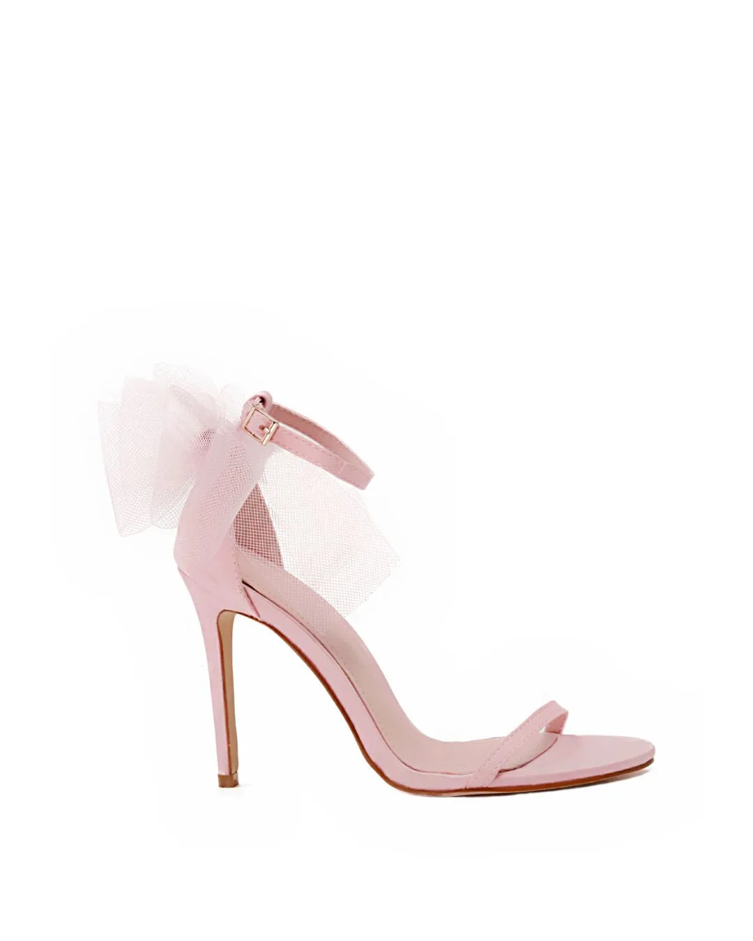 Camila Mesh Bow Stiletto Heel