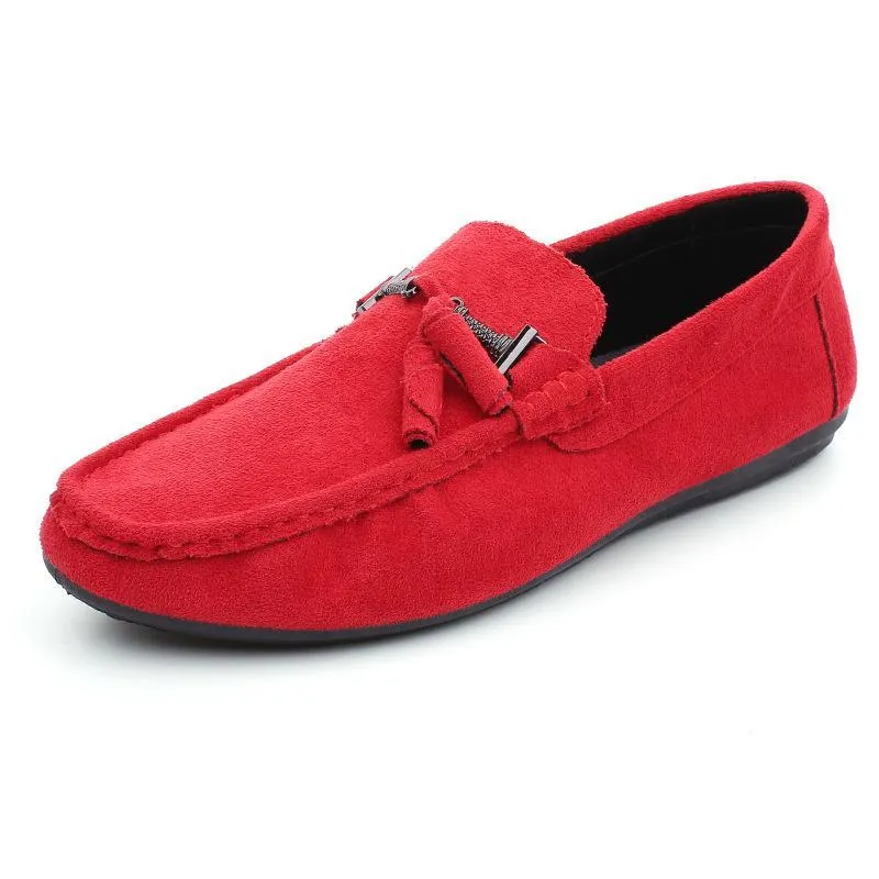 casual shoes wild red man driving set foot student tide shoes