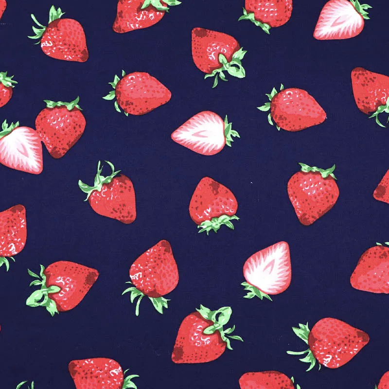 Cotton Poplin - Navy Blue - Henman Hill