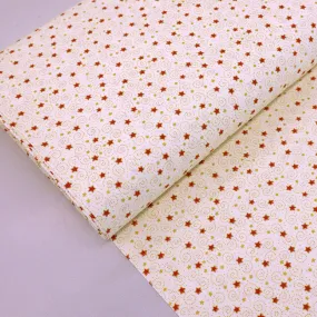 Cream Christmas Cotton - Starry Starry Night