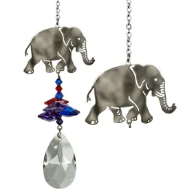 Crystal Fantasy Suncatcher - Elephant