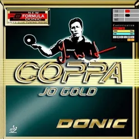 DONIC Coppa Jo Gold Table Tennis Rubber (RED)