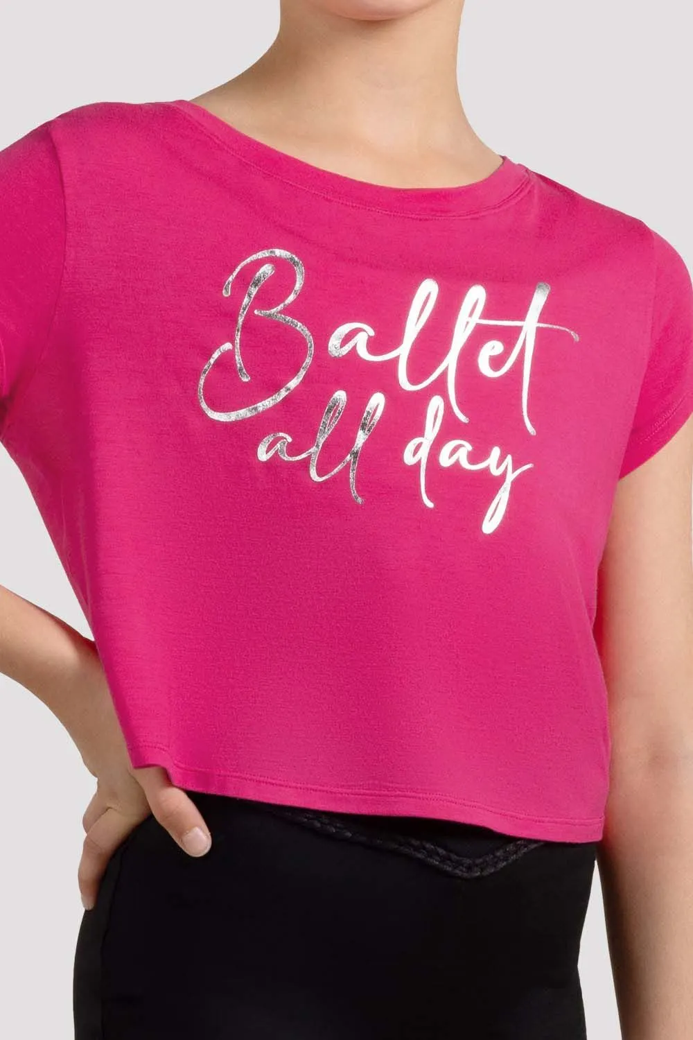 Girls Mirella Ballet Print Top