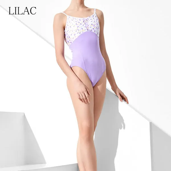 Grishko DA1957MP Lilac Flowers Leotard