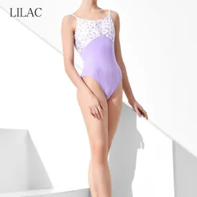Grishko DA1957MP Lilac Flowers Leotard