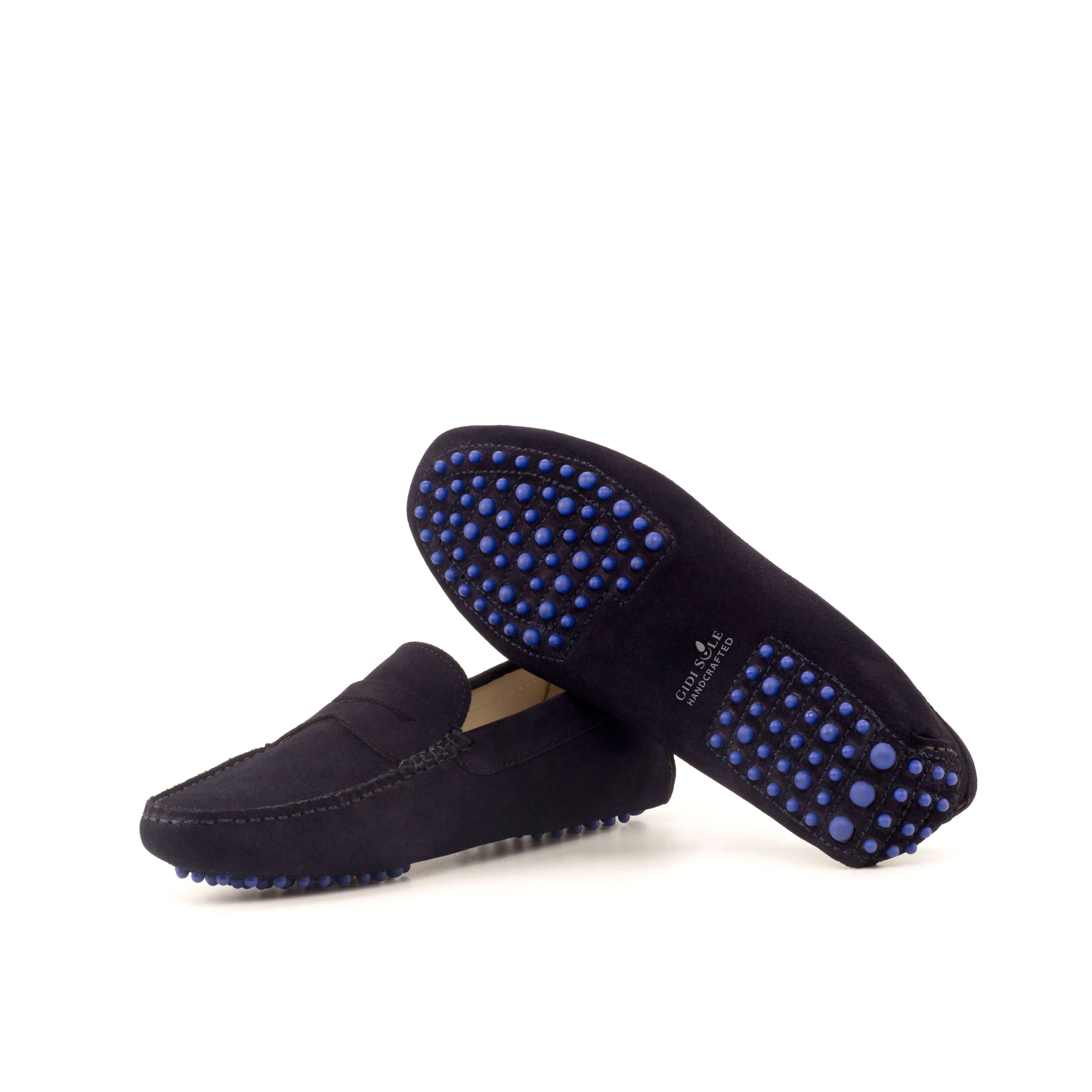 Happy Driver - Calf Suede Navy