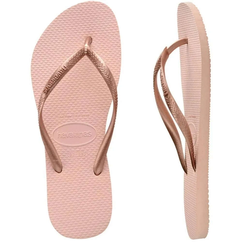 Havaianas Slim Metallic Ballet Rose - Kids