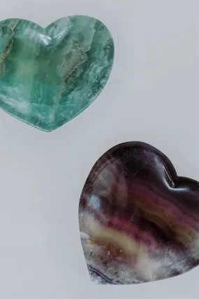 Heart Shape Crystal Dish
