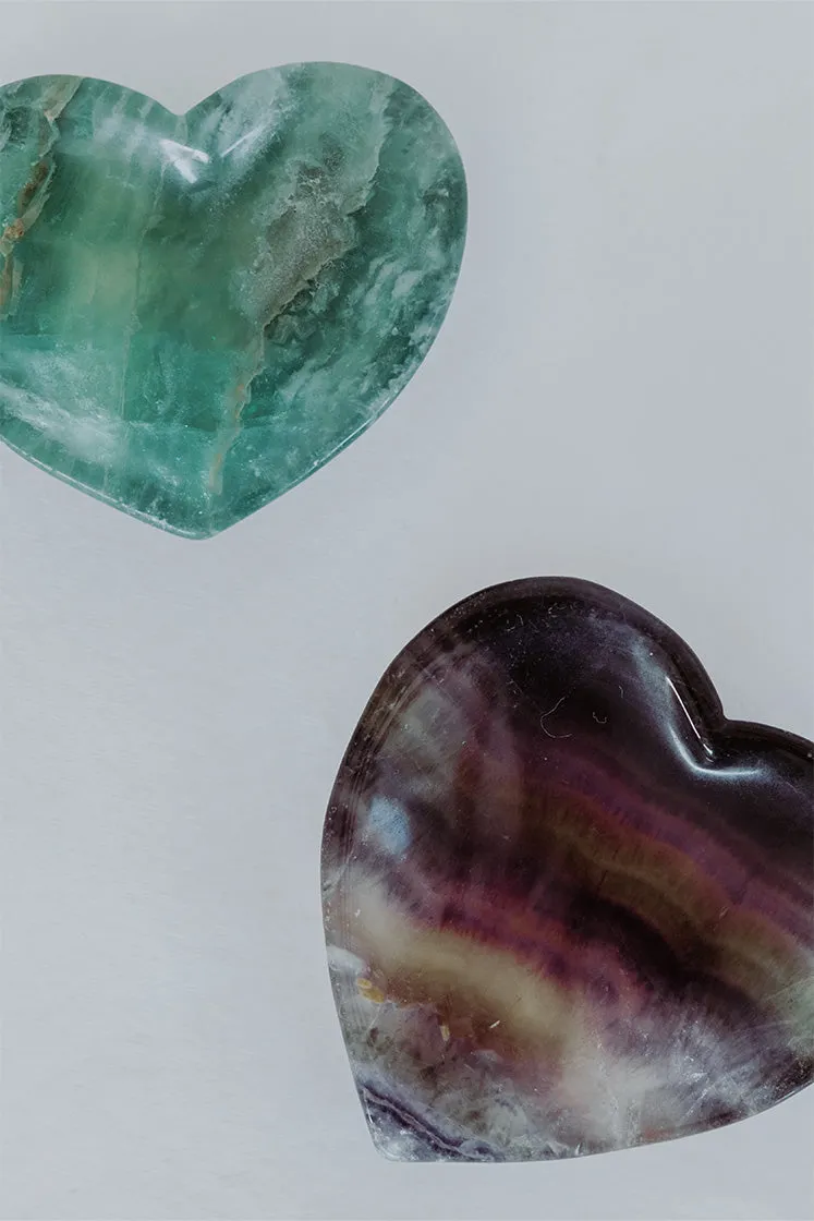 Heart Shape Crystal Dish