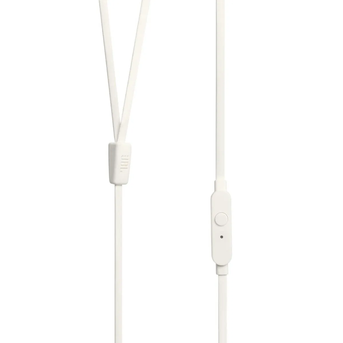 JBL IN-EAR Headphone and Mic Wired White T110WHT
