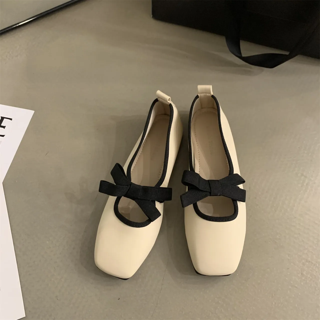 Mariposa-201 Lace Up Ballet Flat Shoes