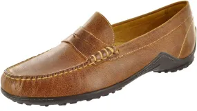 Martin Dingman Bill Penny Shoes for Men  Ideal for Work and Leisure  Leather Construction  Slip-on