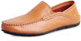 Men Stylish Loafers Summer Lightweight Moccasin Driving Fashionable Work Outdoor Flats Shoes