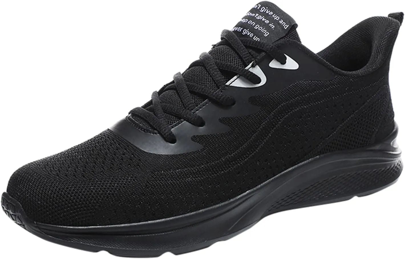 Mens Shoes Mesh Breathable Lace Up Solid Color Casual Fashion Simple Shoes Running Sneaker Lite Adapt Sneaker
