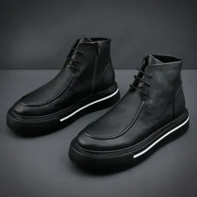 New high-top simple martin boots
