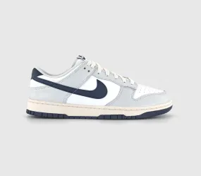 Nike Dunk Low Trainers Photon Dust Obsidian White Phantom Fir