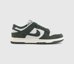 Nike Dunk Low Trainers Photon Dust Vintage Green Sail White