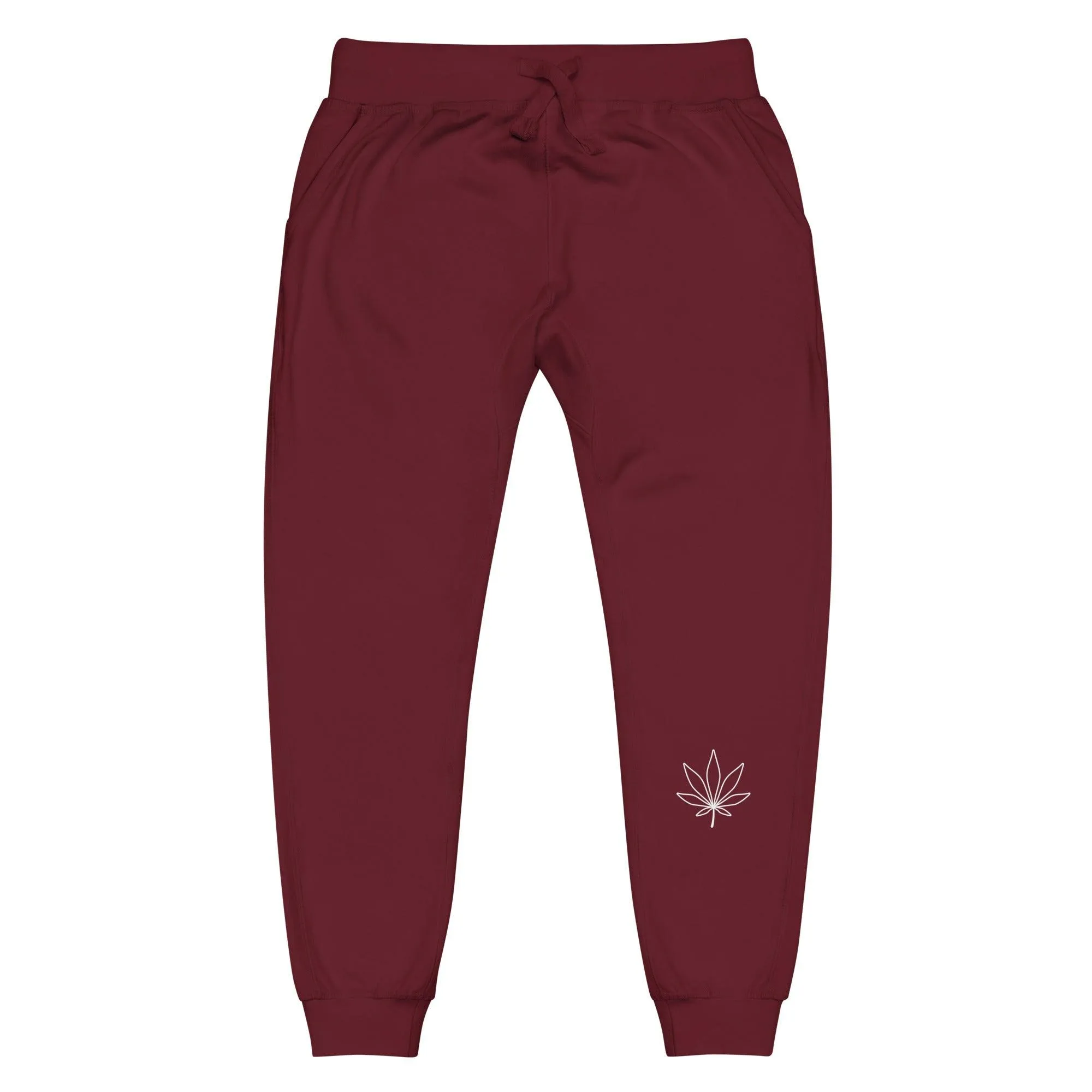 Pot leaf Unisex fleece sweatpants