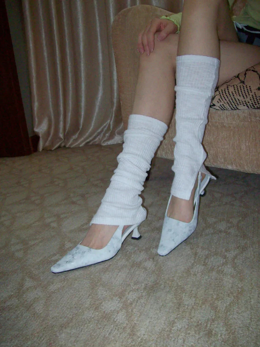Shallow high heel toe sandals