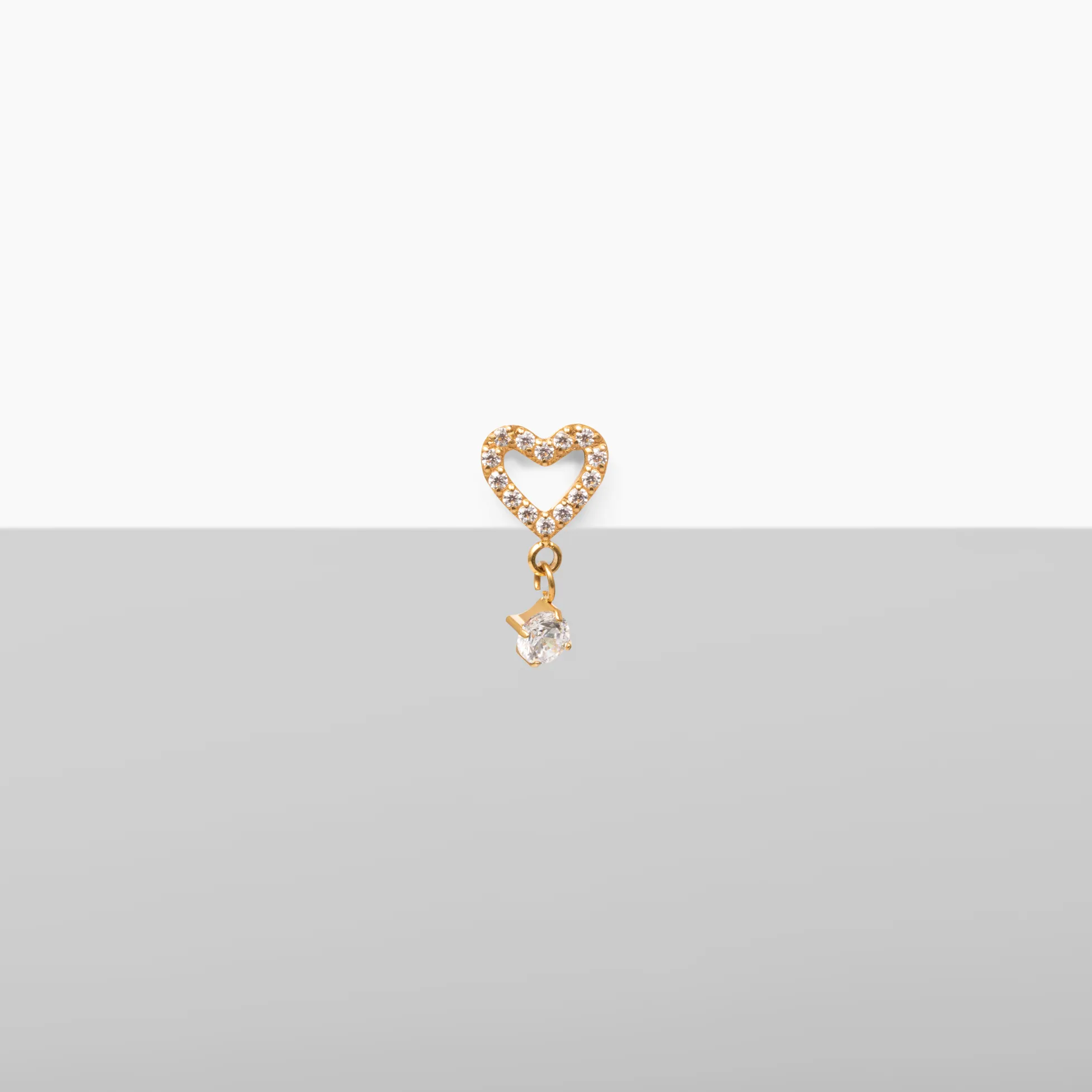 Single Nano Kora Flat Back Stud