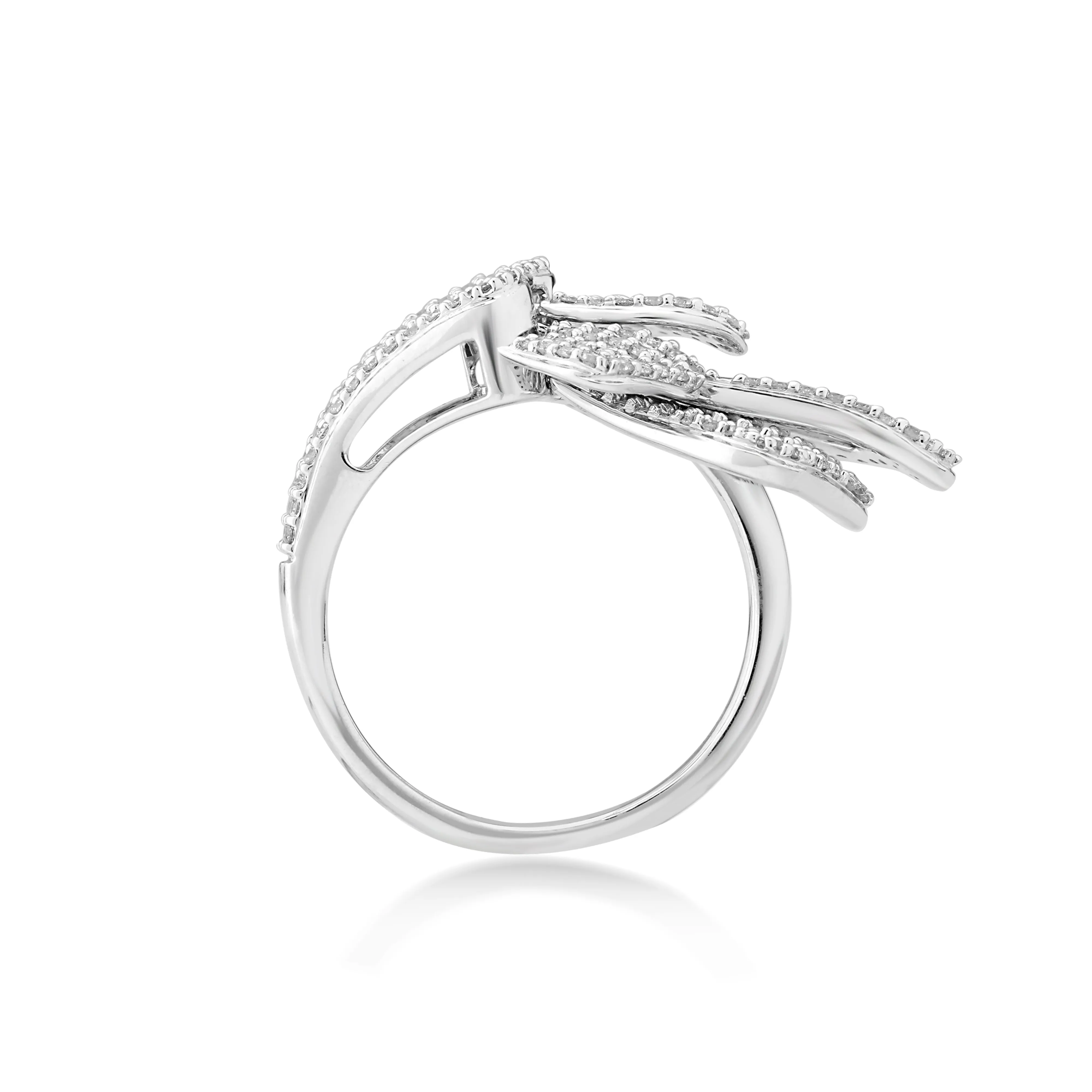 Skyward Bound Winged Diamond Ring