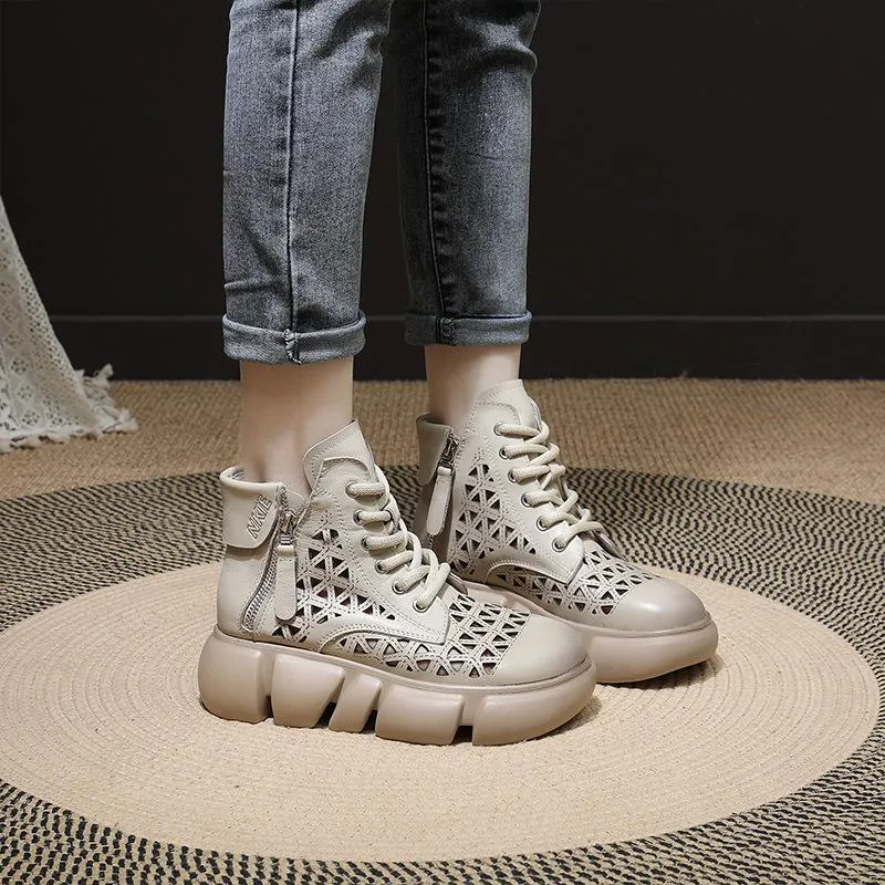 Soft Sole Retro Casual Martin Boots