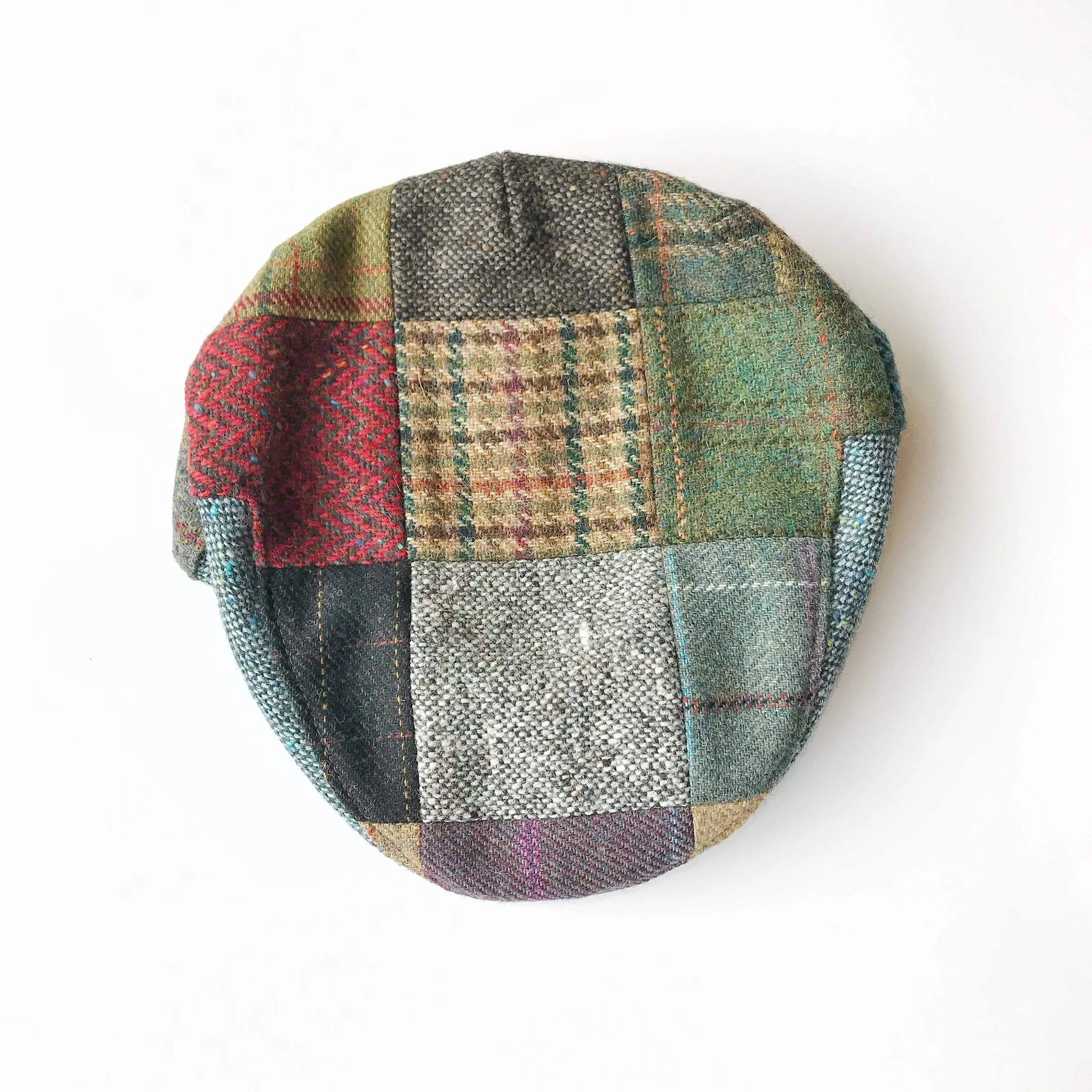 Tweed Driving Cap - Patch